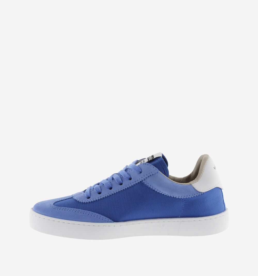 Victoria Berlin Azul Split Nylon & Leather Sneaker