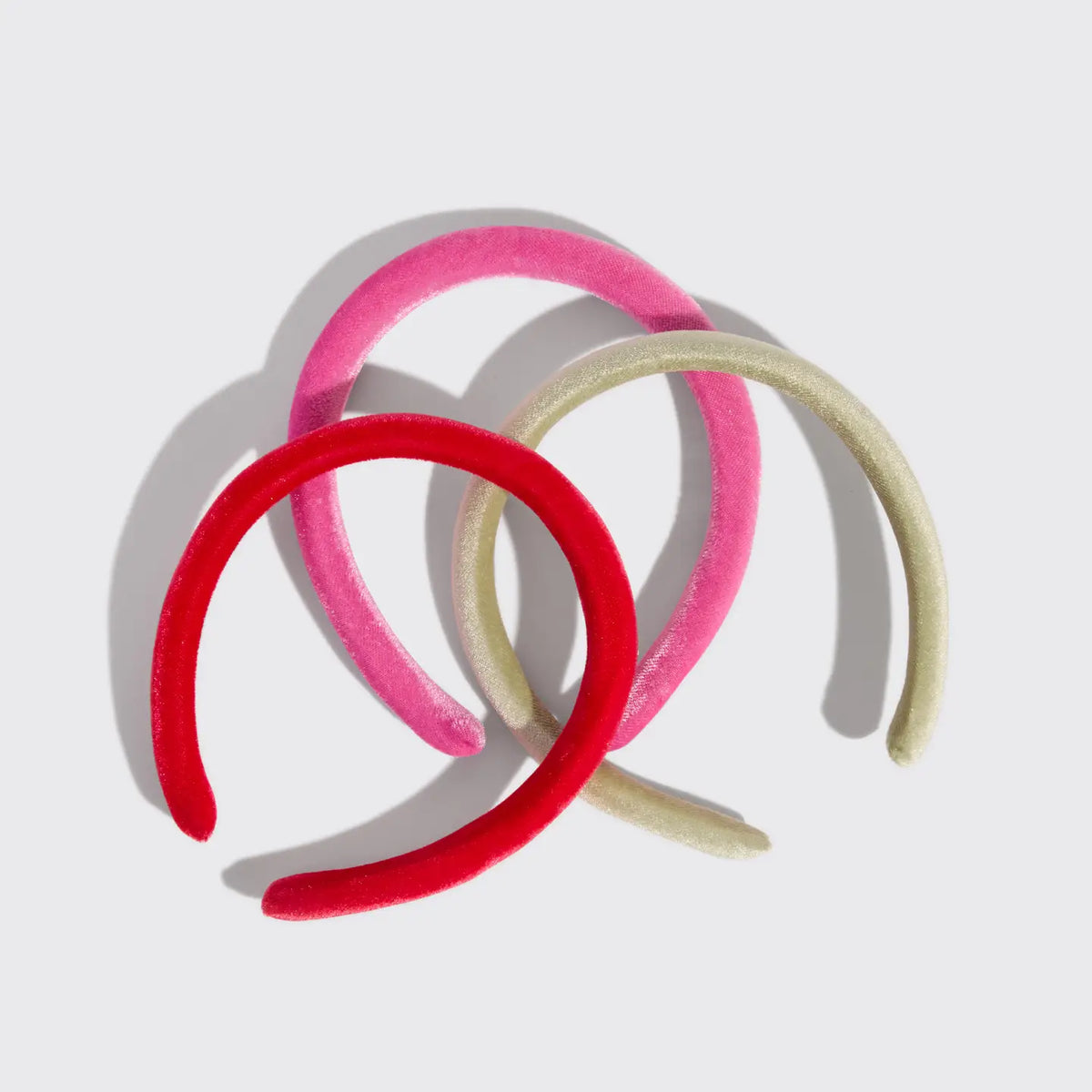 Holiday Velvet Headband 3pc Set