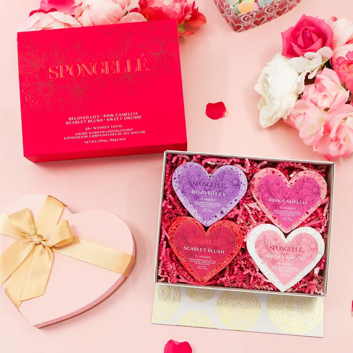 Spongelle Heart Buffer Gift Set
