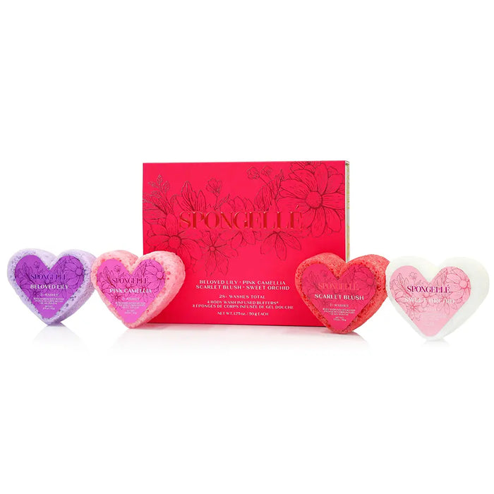 Spongelle Heart Buffer Gift Set
