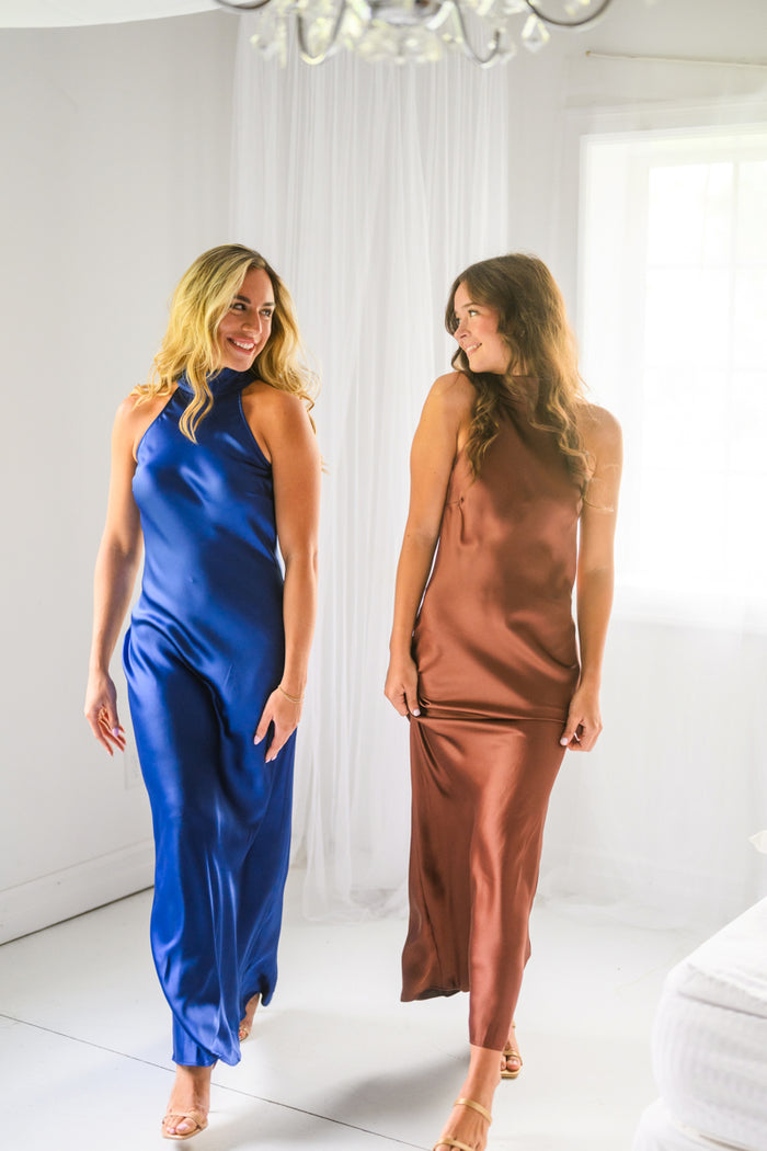 Lara Dress Deep Blue
