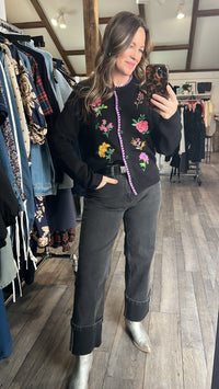 Emory Embroidery Detail Cardigan