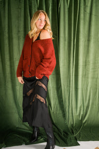 Kori Lace Inset Skirt