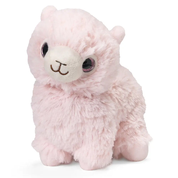 Pink Llama Warmies Junior
