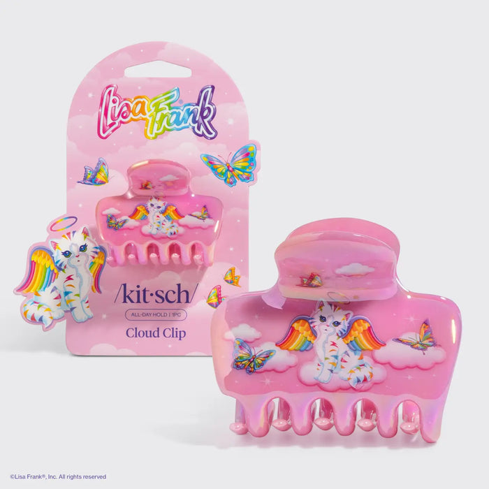 Lisa Frank X Kitsch Cloud Clip in Angel Kitty™