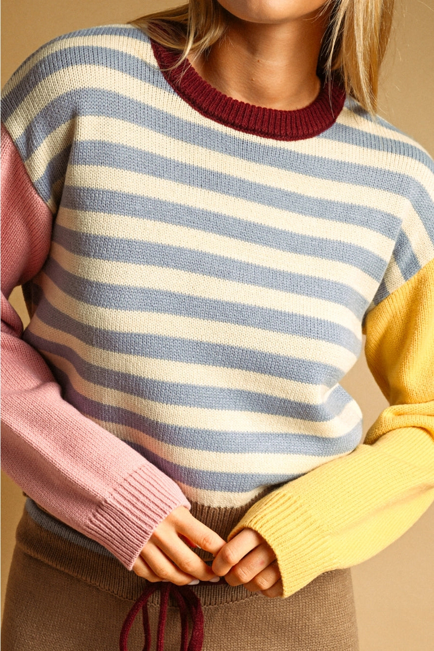 Lucky Stripe Sweater