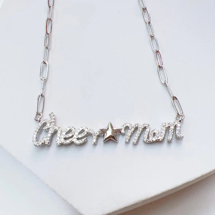 Cheer Mom Silver