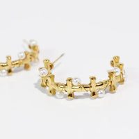 Golden Faith Hoop