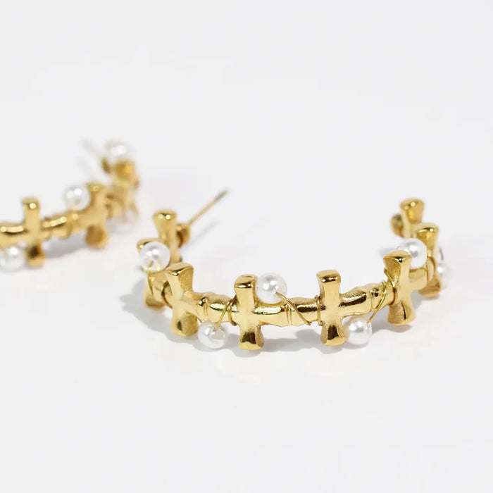 Golden Faith Hoop