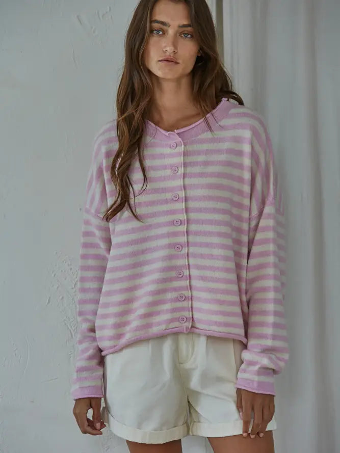 Spring Lines Cardigan