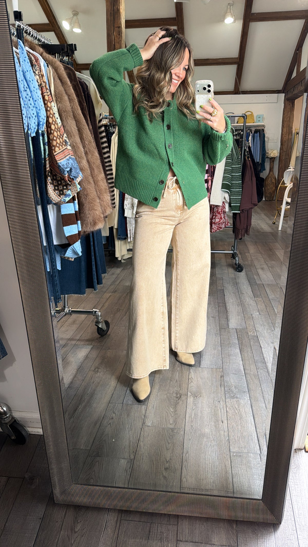 Fern Button Cardigan