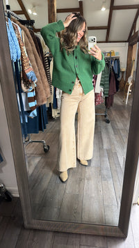 Fern Button Cardigan