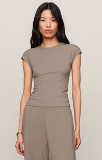 Soft Trace Second Skin Top - Wild Mushroom