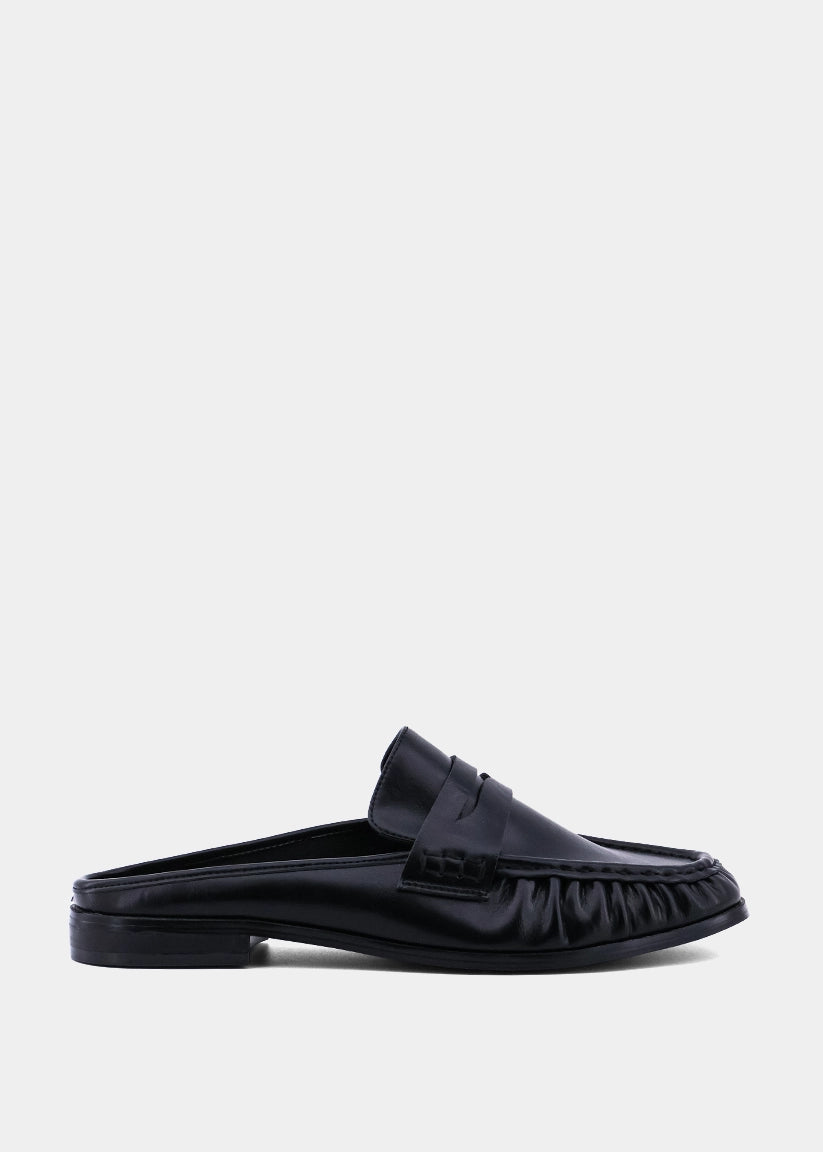 Tuscany Mule Loafer - Black
