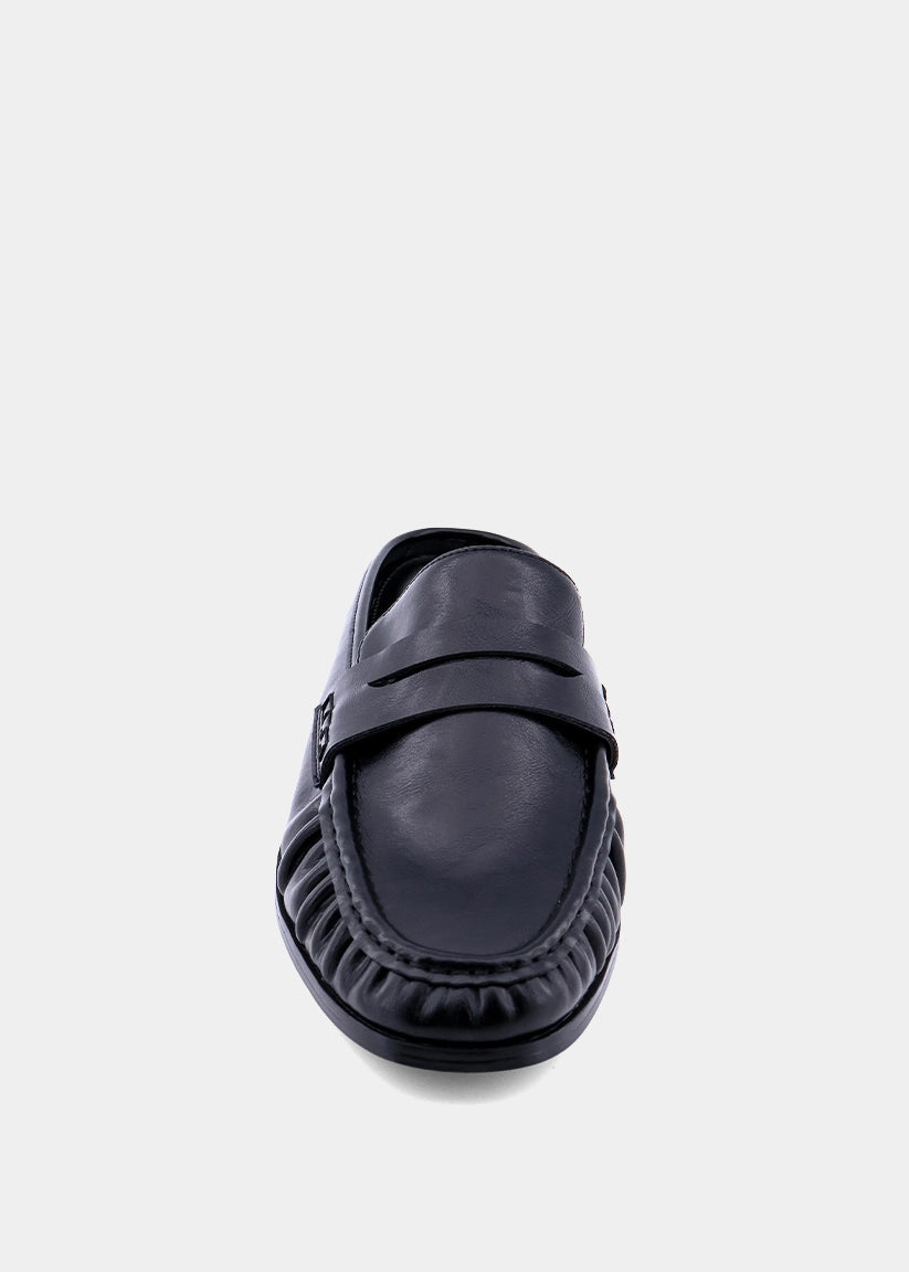 Tuscany Mule Loafer - Black