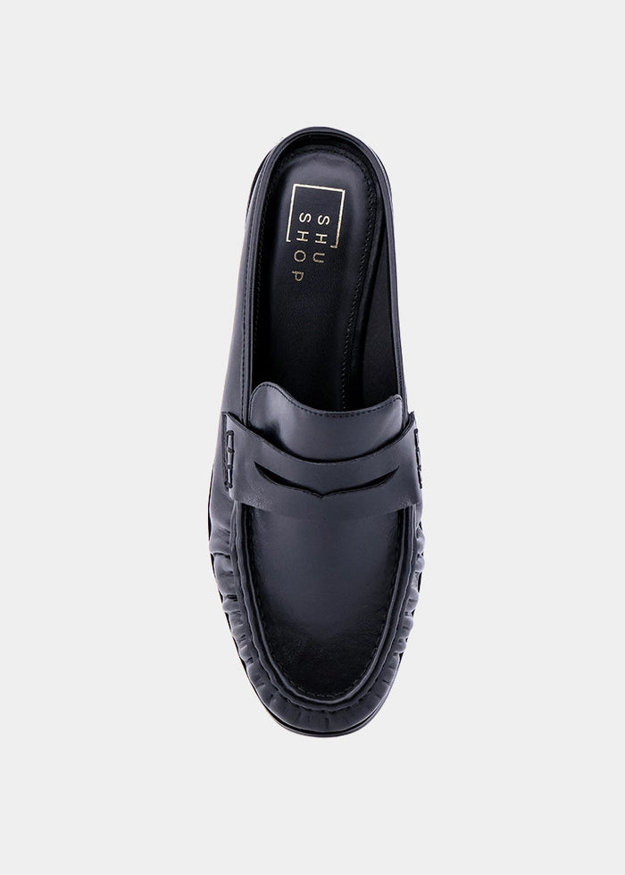 Tuscany Mule Loafer - Black