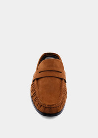 Tuscany Mule Loafer - Tan Suede