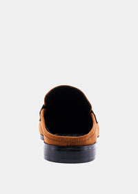 Tuscany Mule Loafer - Tan Suede