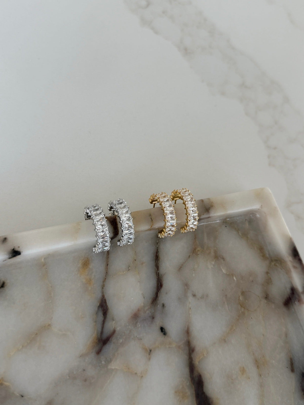 Vanessa Earrings - Silver