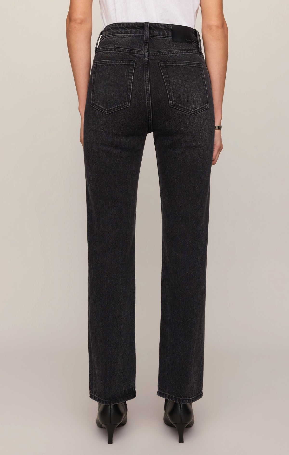 The Muse High Rise Straight Jean in Nocturne