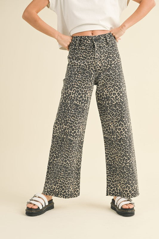 Leopard Jeans