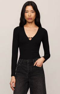 Ginger Second Skin Bodysuit - Black