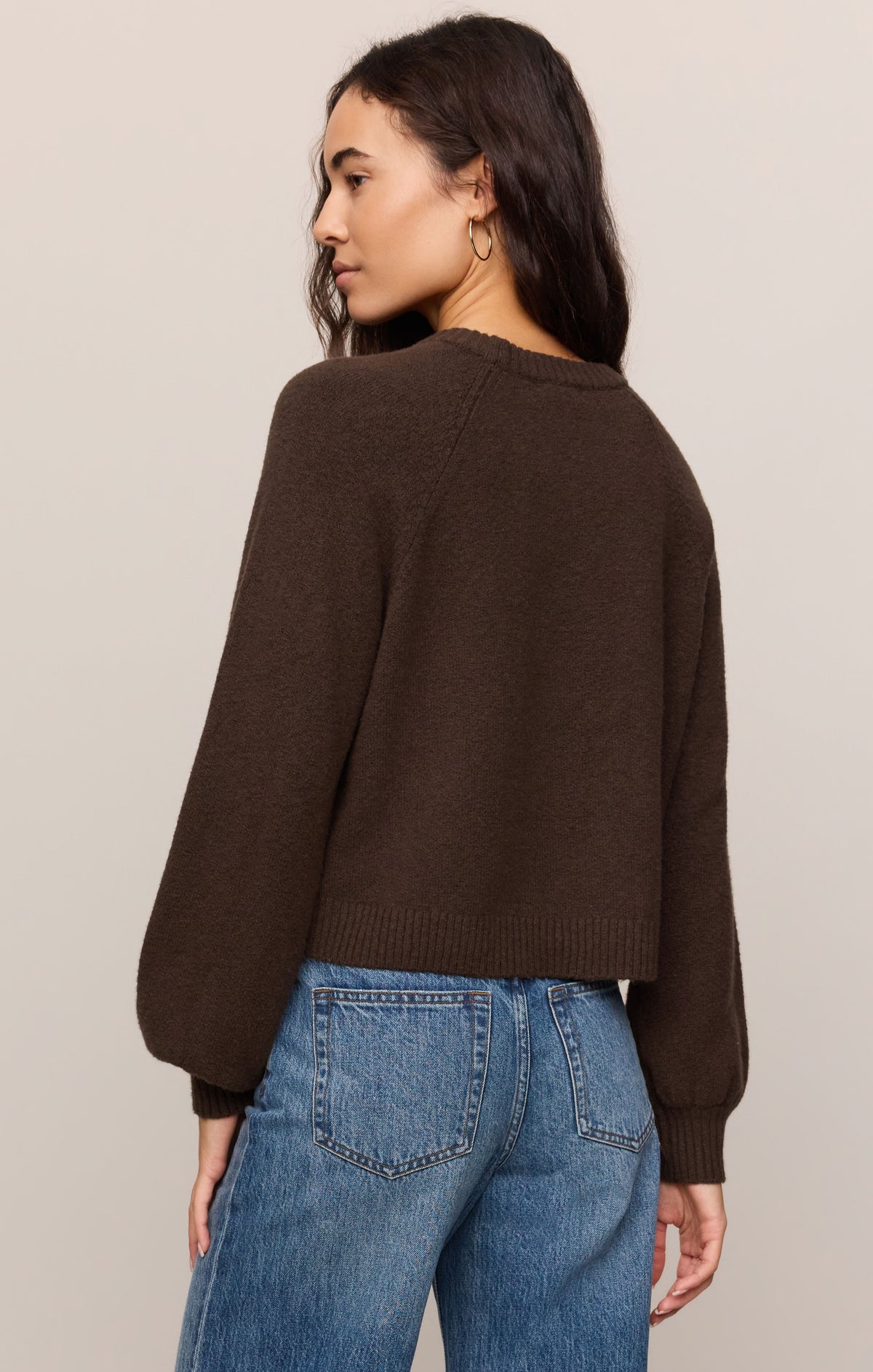 Coming Up Cozy Sweater - Dark Chocolate