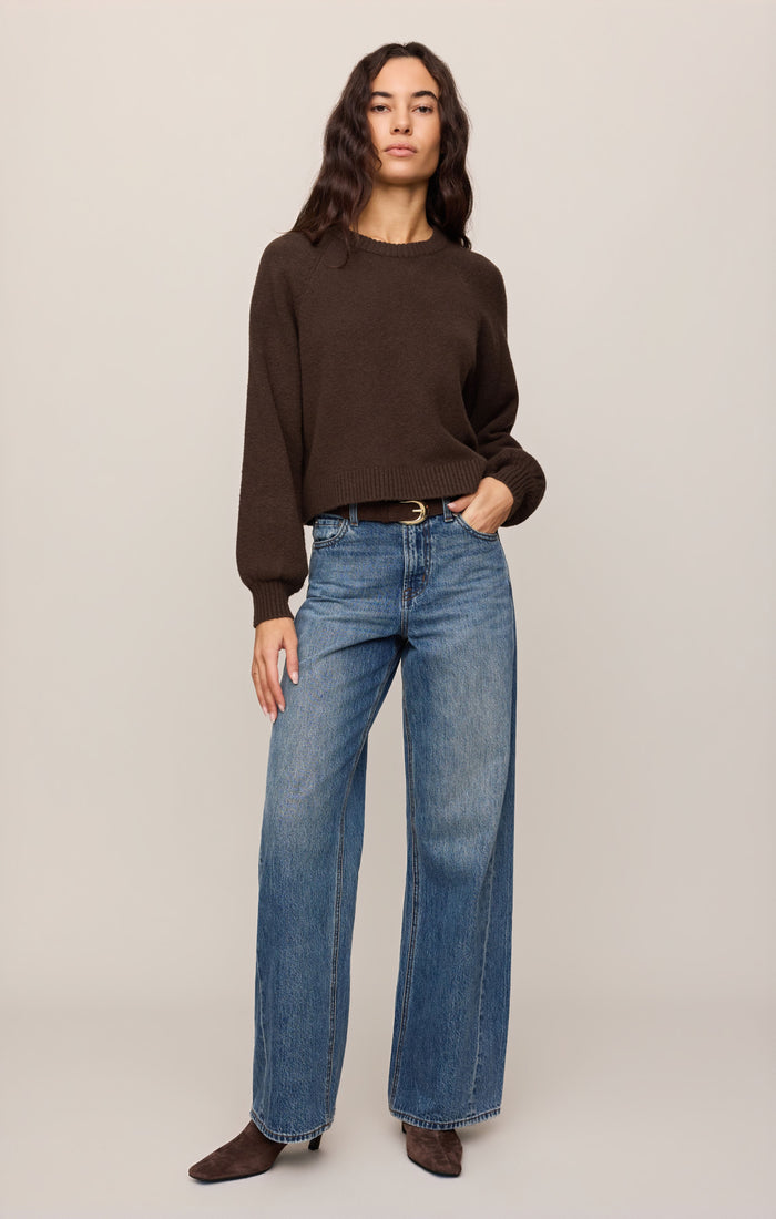 Coming Up Cozy Sweater - Dark Chocolate