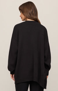 Sanborn Open Cardigan - Black