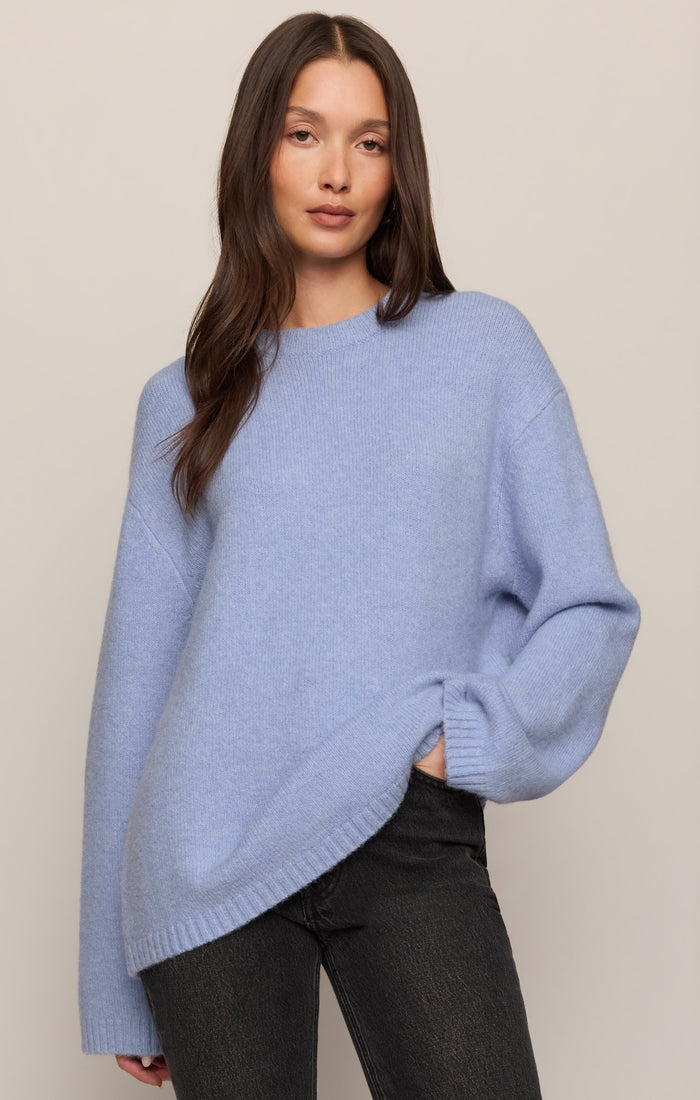 Chill Mode Sweater - Crystal Blue