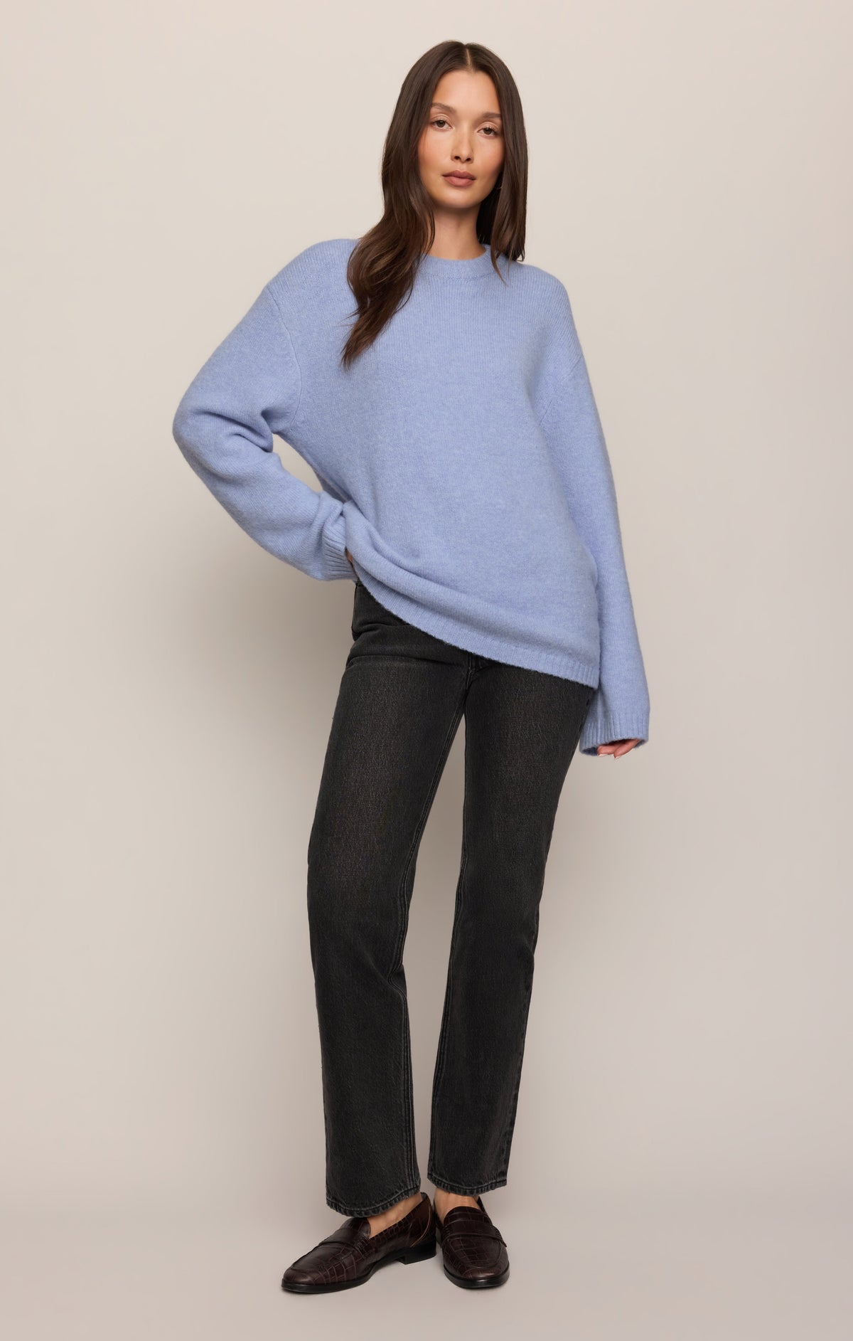 Chill Mode Sweater - Crystal Blue