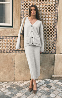 Cozy Moment Skirt - Feather Grey