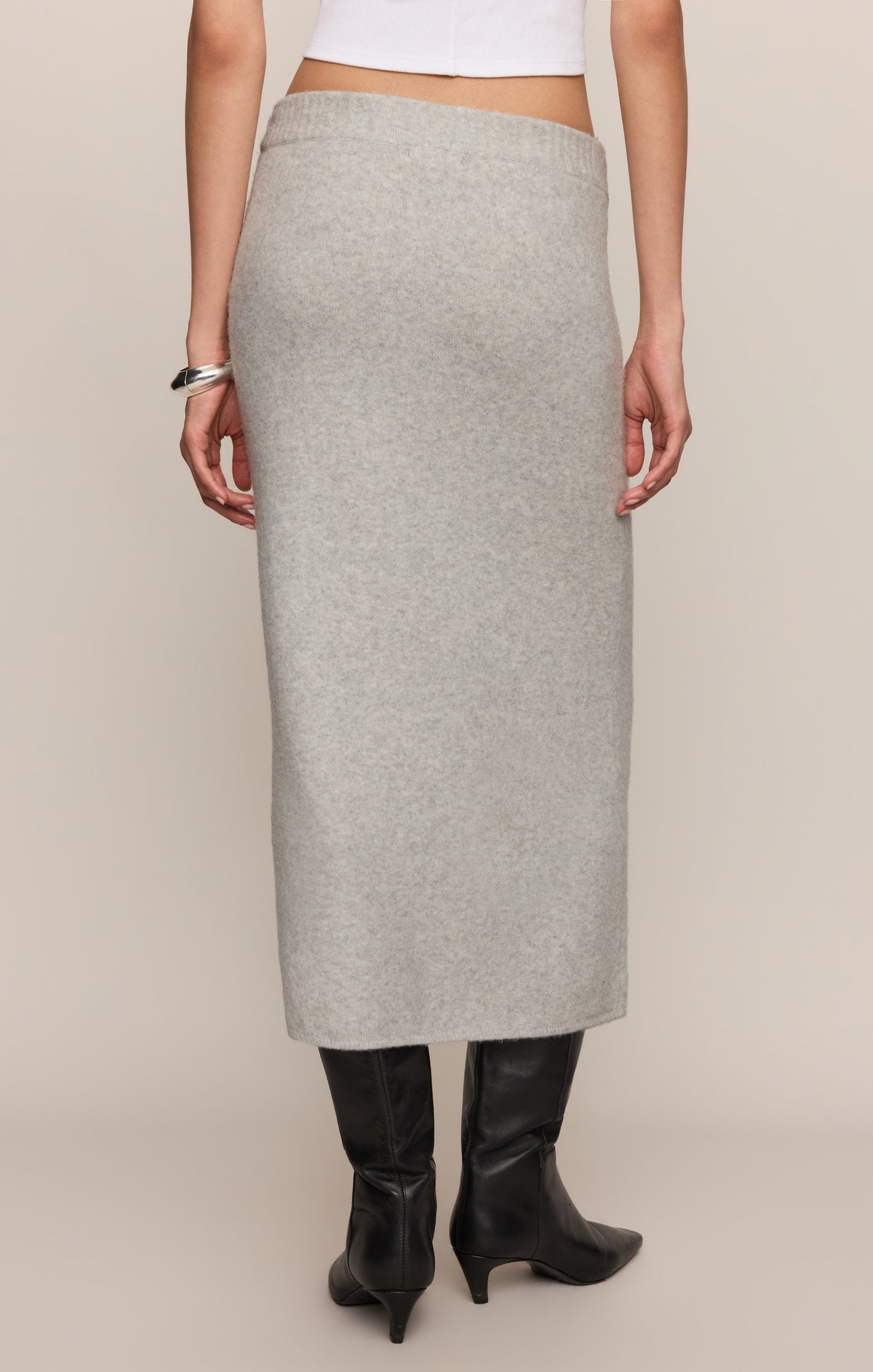 Cozy Moment Skirt - Feather Grey