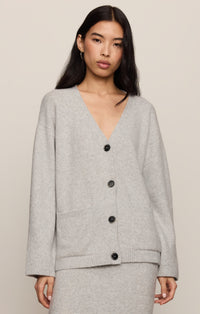 Cozy Moment Cardigan - Feather Grey