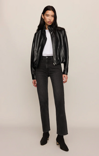 Corin Bubble Hem Jacket - Black