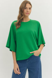 Kelly Green Delphine Top