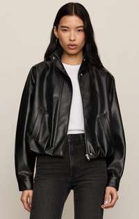 Corin Bubble Hem Jacket - Black