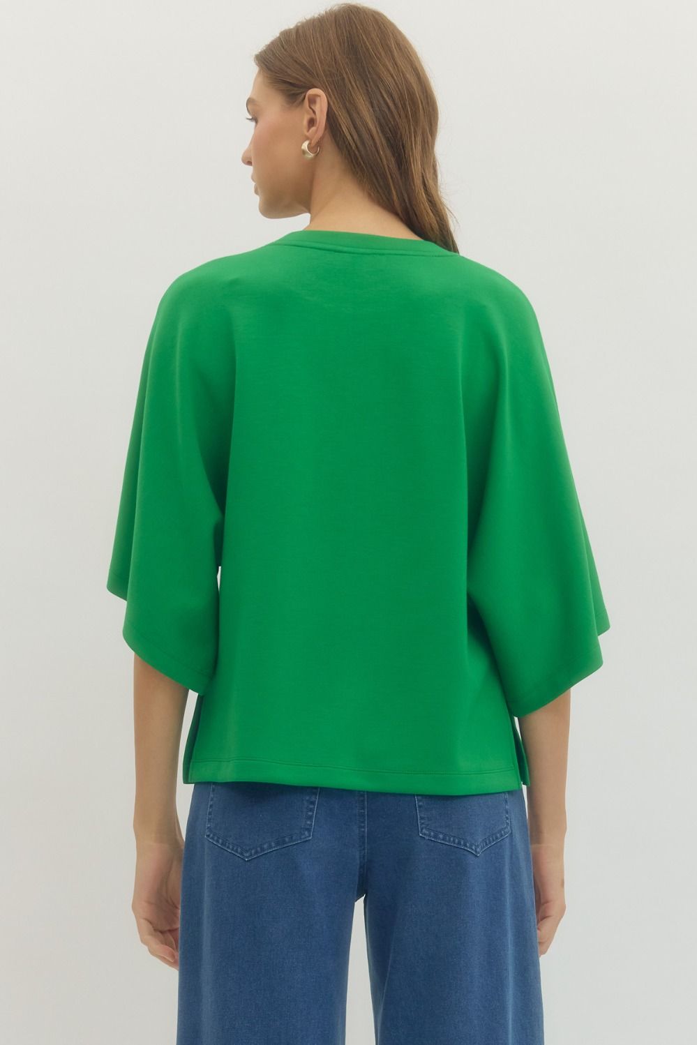 Kelly Green Delphine Top