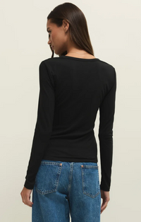 Second Skin LS Crew - Black