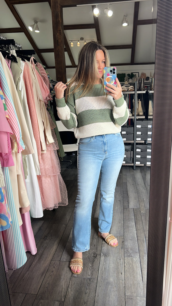 Broadbeach Stripe Sweater