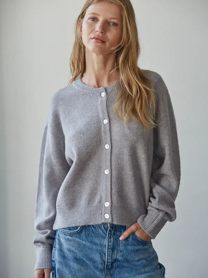 Greyson Crew Neck Cardigan