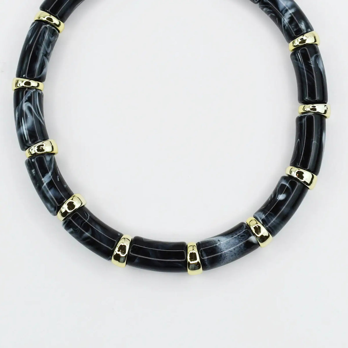 No Doubt About It Chunky Necklace- Black