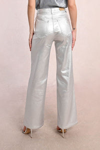 Silver Coated Pants