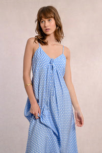 Betty Blue Dot Dress