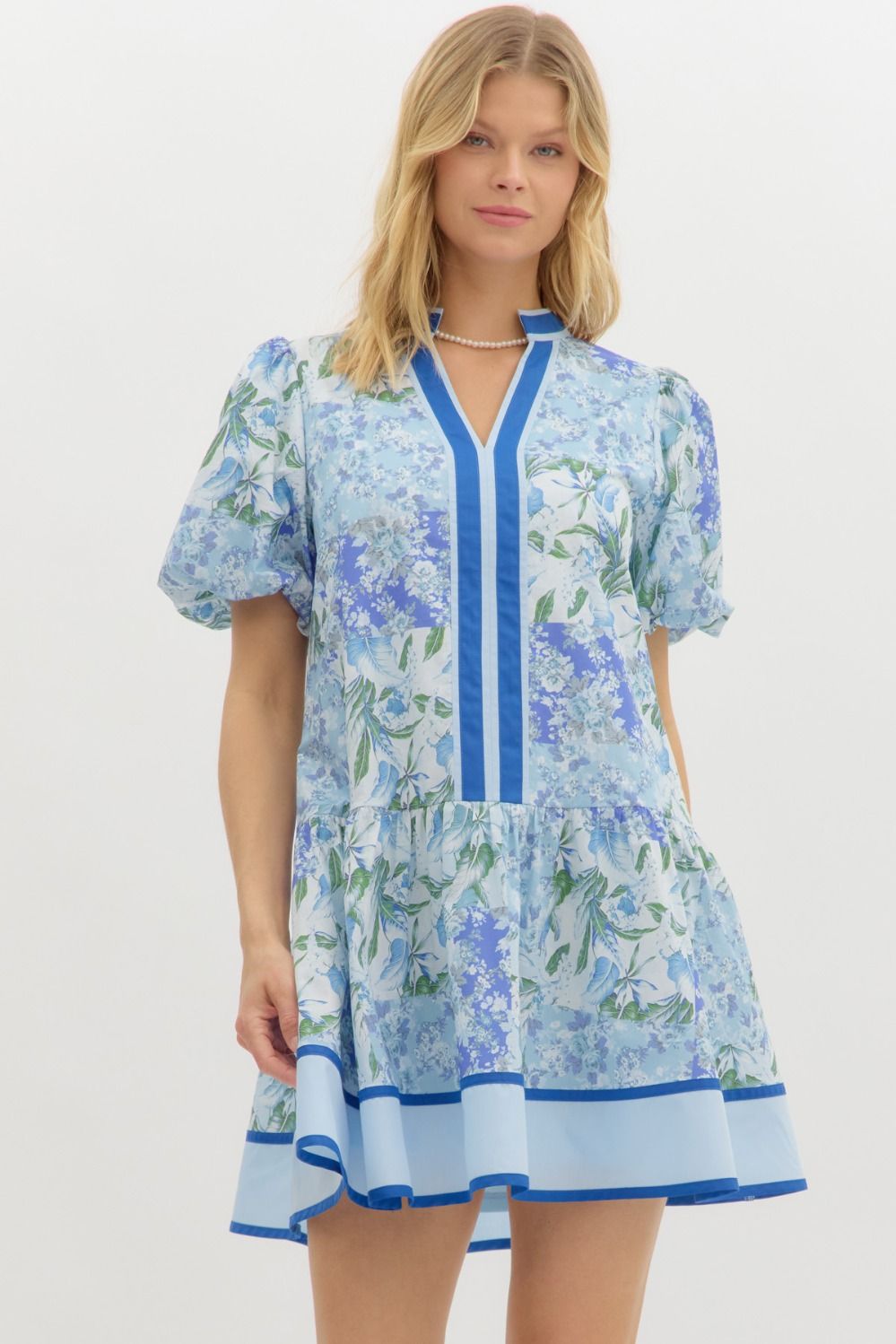 Blooming Blue Beauty Dress