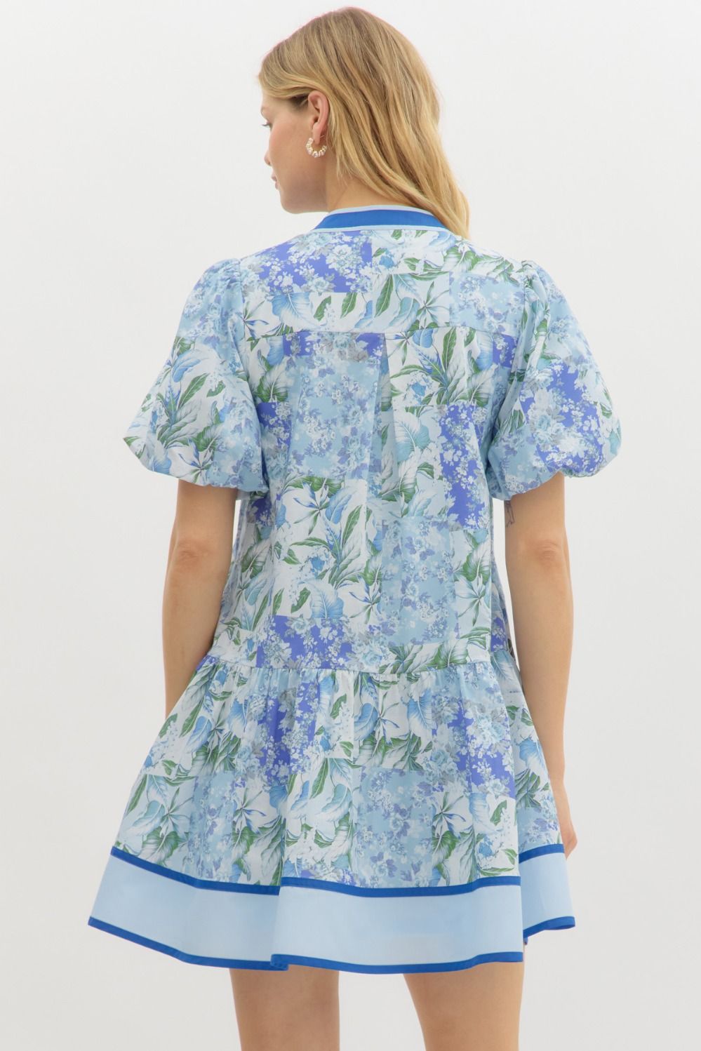 Blooming Blue Beauty Dress