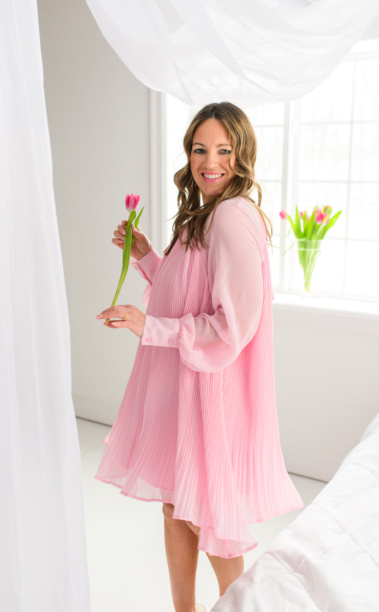 Pleated Daydream Dress