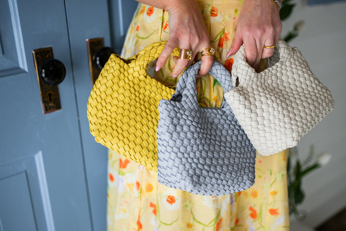 Mini Arya Braided Woven Handbag
