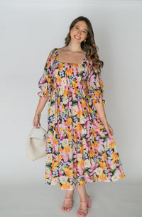 Wildflower Willow Smocked Bodice Dress