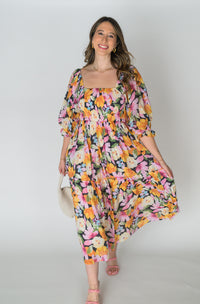 Wildflower Willow Smocked Bodice Dress